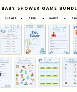 Baby Shower Games | Baby Trivia Games | Baby shower bingo | Gender Reveal Party | Gender Reveal Games