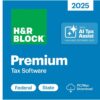 H&R Block 2025 Tax Software Premium (PC/Mac Digital Download)