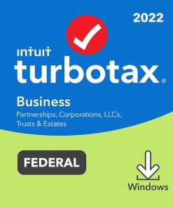 [Old Version] TurboTax - Business 2022 Federal Only + E-file - for Windows [Digital]