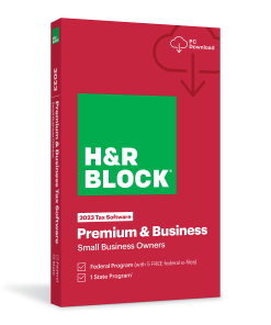 [Old Version] H&R Block Tax Software Premium & Business 2023 [Download]