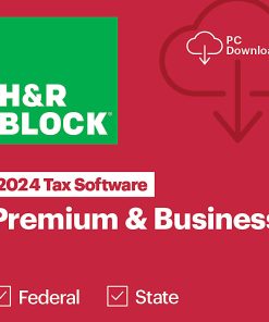 Alternative view of H&R Block Tax Software Premium & Business 2024 [Download]