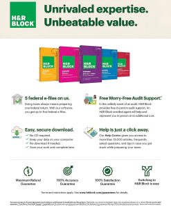 H&R Block Tax Software Deluxe + State 2024 [Download] - Image 4