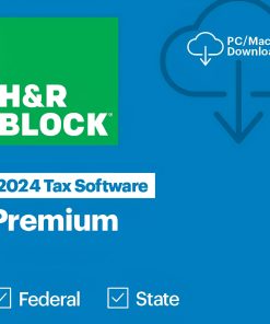 H&R Block Tax Software Premium 2024 [Download]