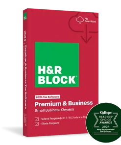 H&R Block Tax Software Premium & Business 2024 [Download]